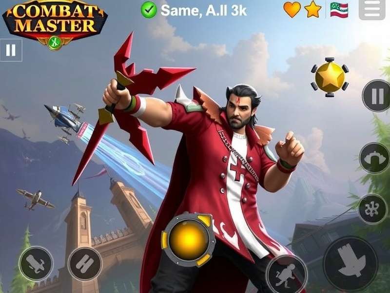 Combat Master Mobile Mod Menu Interface