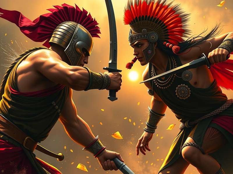 Combat Master गेमप्ले - एक्शन से भरपूर दृश्य