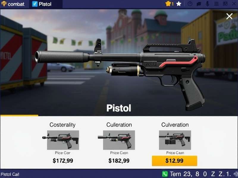 Combat Master 2011 Pistol with custom modifications