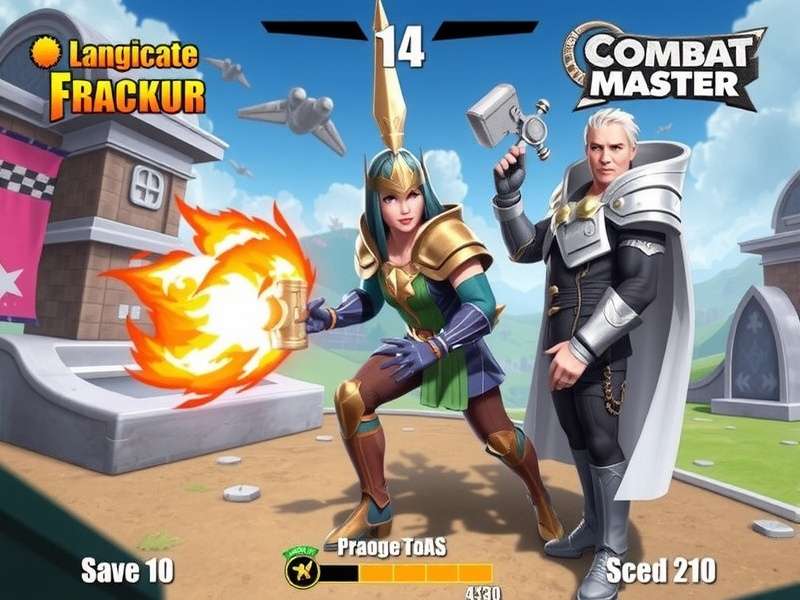 Competitive esports scene of a mobile first-person shooter game