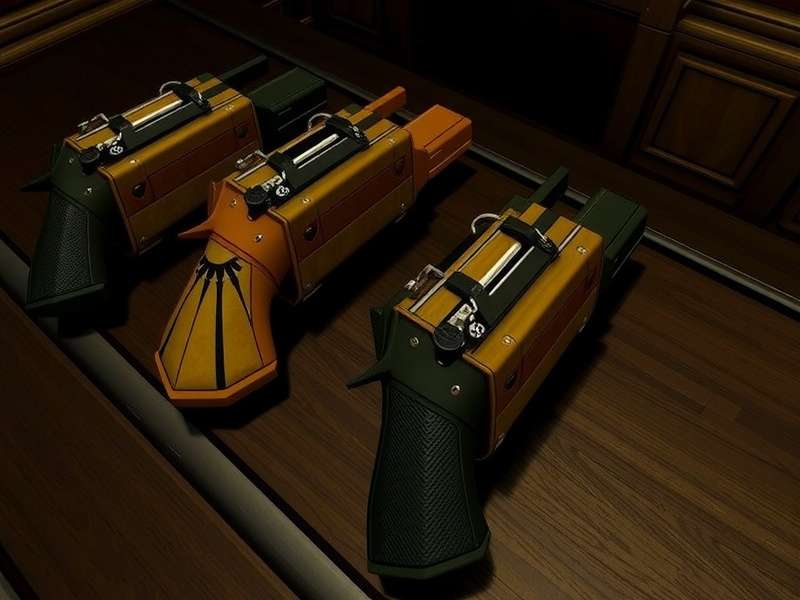 Professional tactical holster setup for Combat Master gameplay