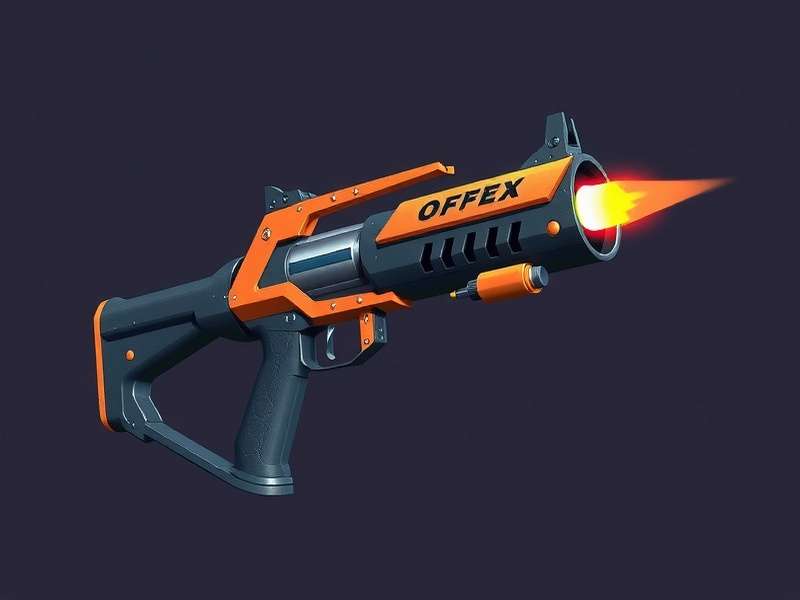 Combat Master custom assault rifle with tactical attachments