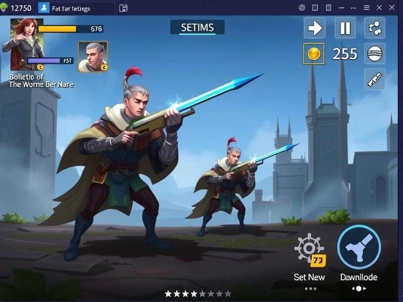 Optimized HUD layout for Combat Master Mobile showing button placement