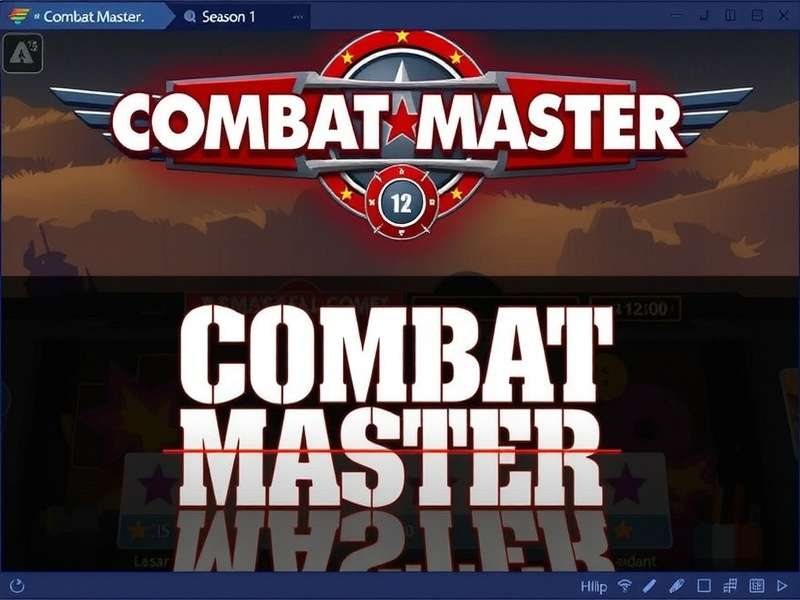 Combat Master Season 1 gameplay screenshot showing intense action
