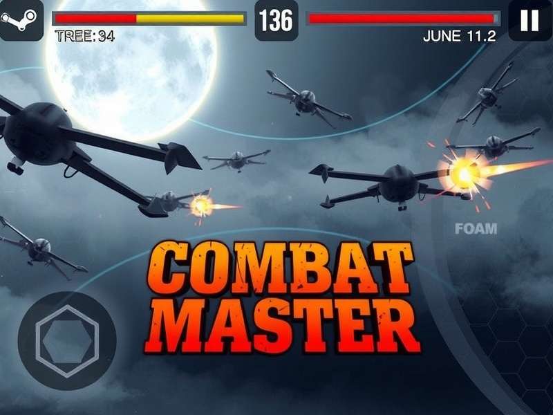 Combat Master PC gameplay screenshot showing intense action