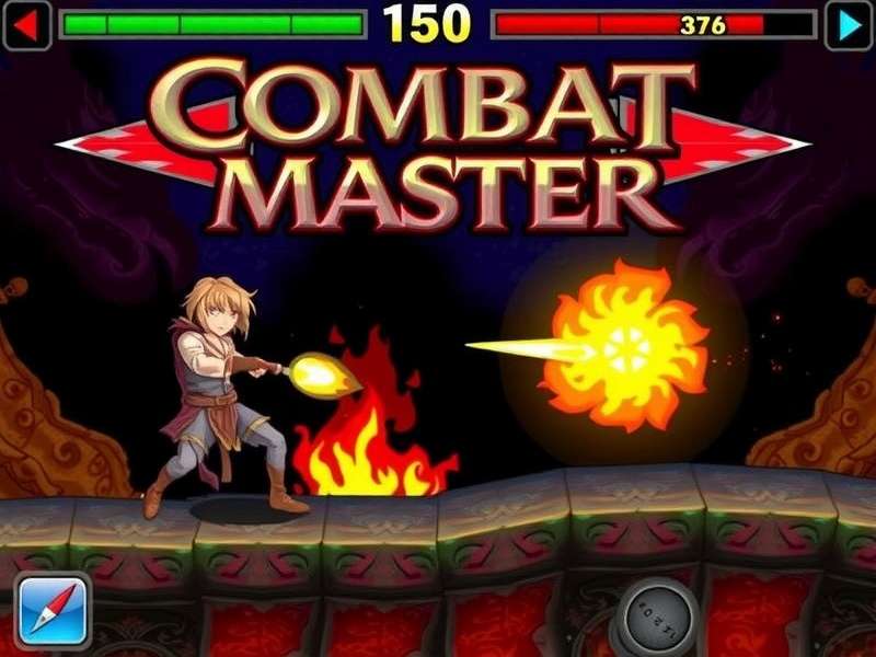 Combat Master PC gameplay on high-end gaming setup with performance metrics overlay