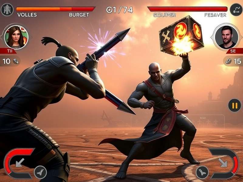 Comparison screenshot of Combat Master PC graphics with DLSS Off and DLSS Quality mode enabled