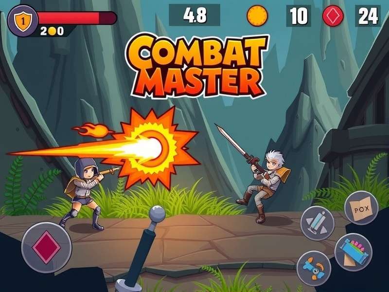 Comparison of Combat Master old version APK interface vs current version