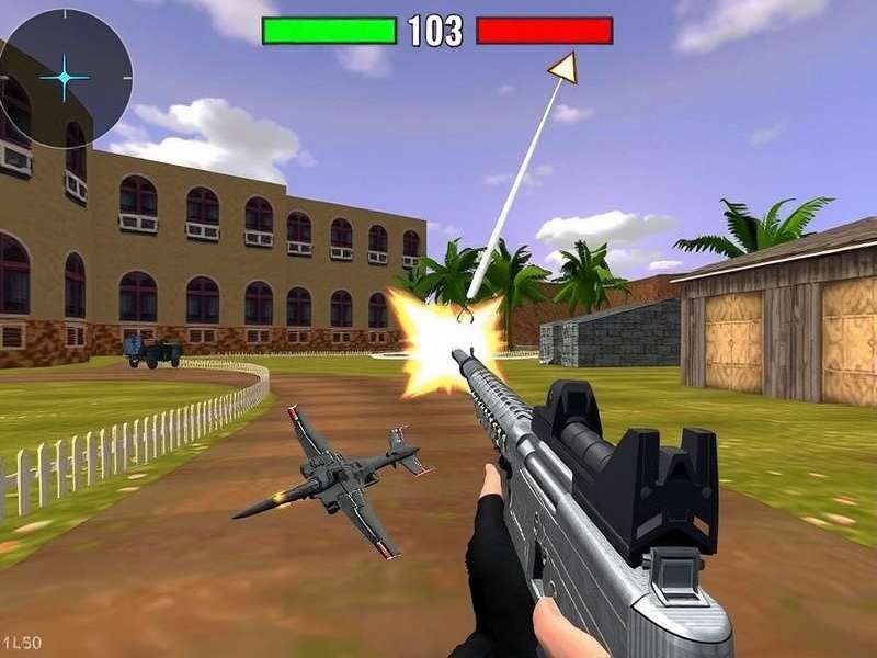 A highly detailed, custom 1911 pistol on a tactical mat, resembling the Combat Master Gun 2011