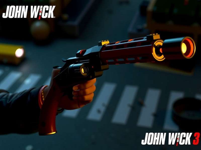 Combat Master Glock 34 Combat Master pistol from John Wick 3 in-game screenshot
