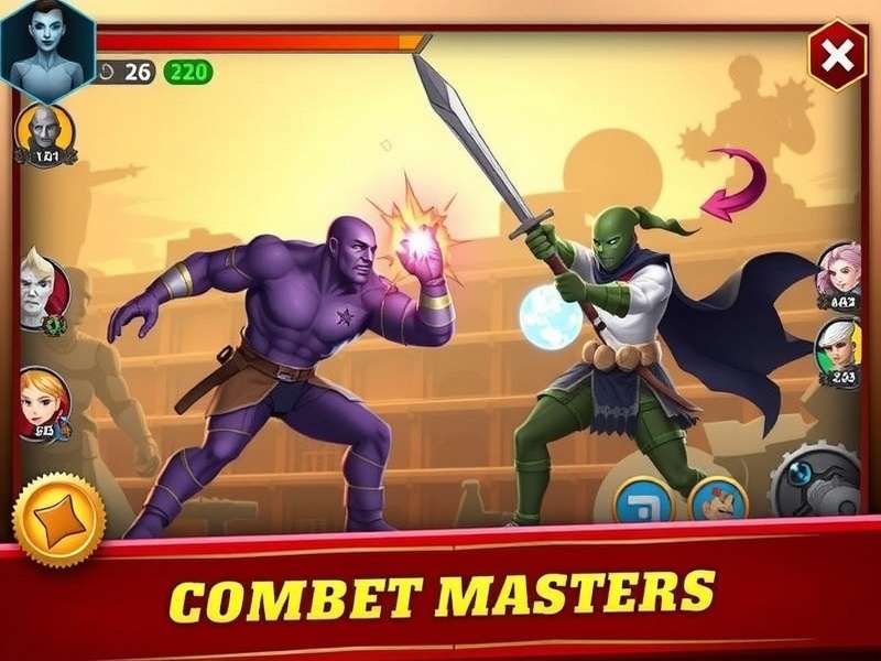 Combat Master Mobile Gameplay Screenshot