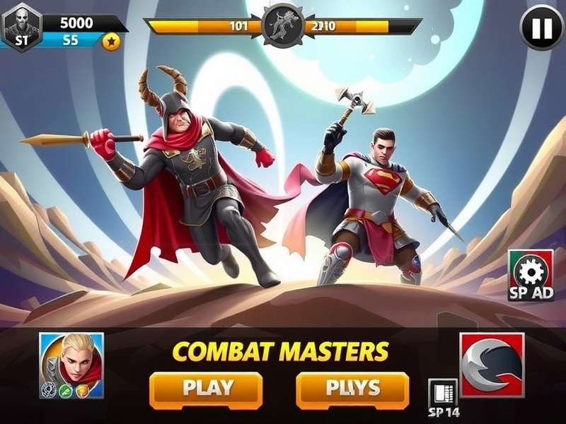 Combat Master Mod Apk gameplay screenshot showing enhanced features