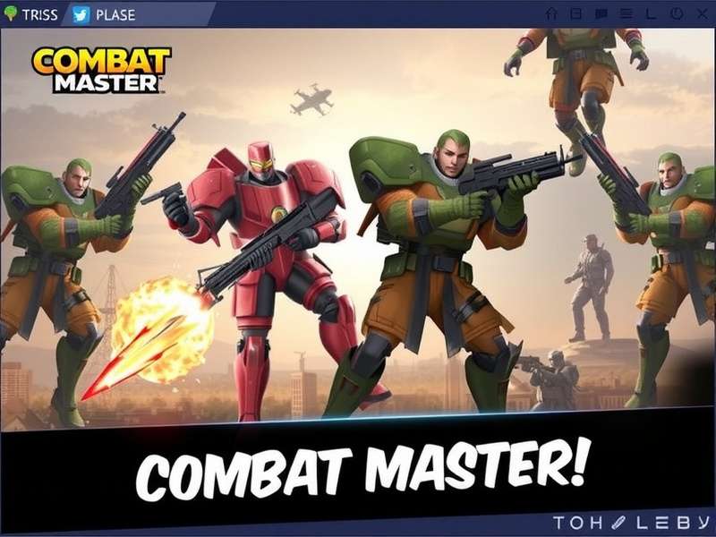 Combat Master: Mobile weapon customization screen