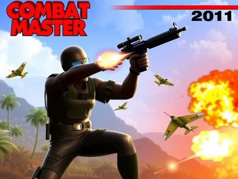 STI Combat Master 2011 pistol with custom slide cuts and a red dot sight, shown on a tactical background