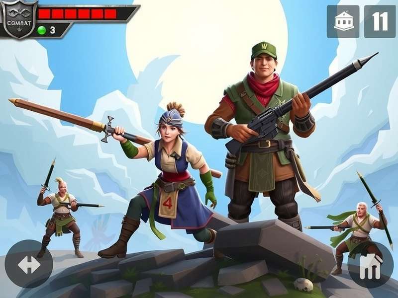 Combat Master Gameplay Offline — intense FPS action on mobile without internet