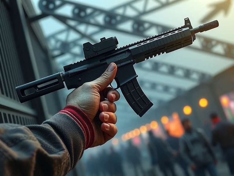 Detonics Combat Master 45 Magazine featured on a shooting range with tactical gear