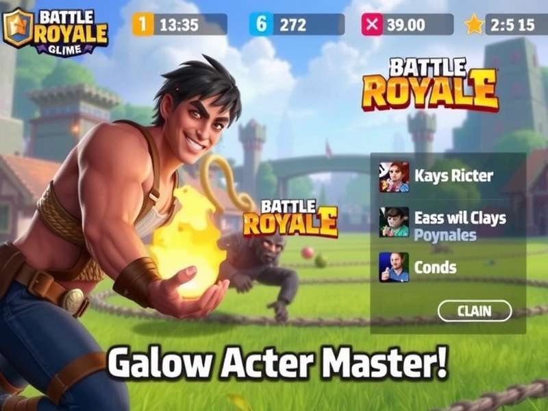 Combat Master Mobile Battle Royale gameplay action screenshot