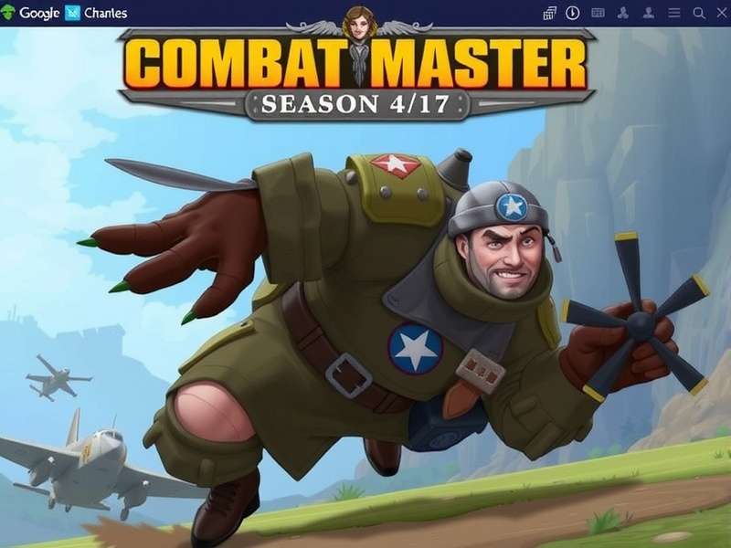 Combat Master Season 4 key visual showing operators and battle map