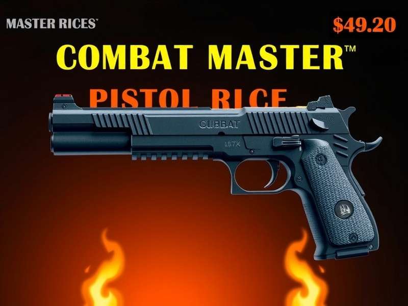Combat Master pistol price comparison chart showing all handgun costs in the armory