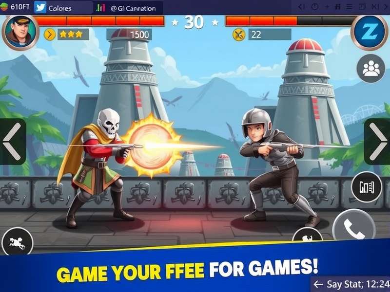 Combat Master Apk mobile gameplay interface showing FPS action with loadout menu