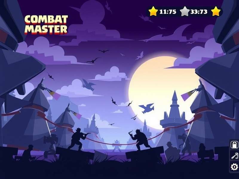 Combat Master Battle Royale map overview with all named locations