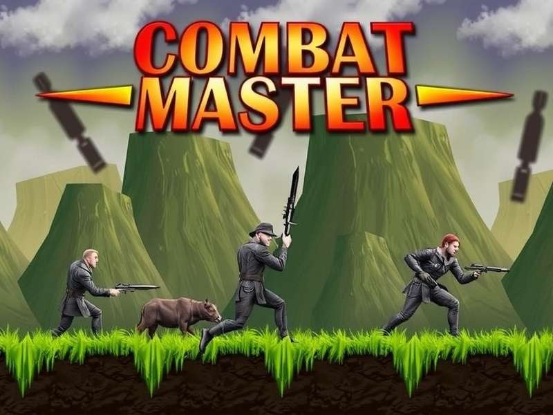 Combat Master Download - Game action scene with weapons and战术装备