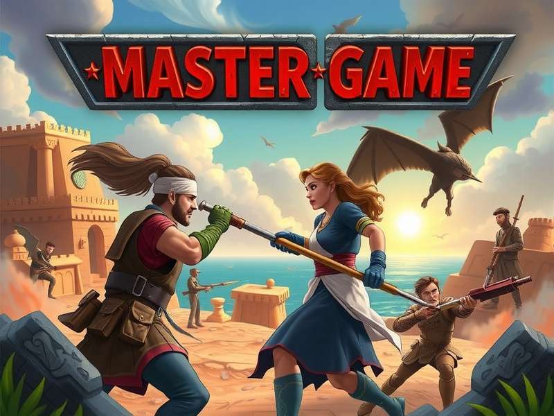 Combat Master Game Season 4 action gameplay screenshot featuring intense firefight
