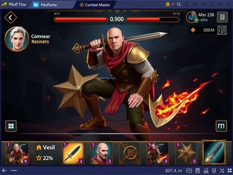 Combat Master Mod Menu interface showing weapon hacks and aimbot options on mobile screen
